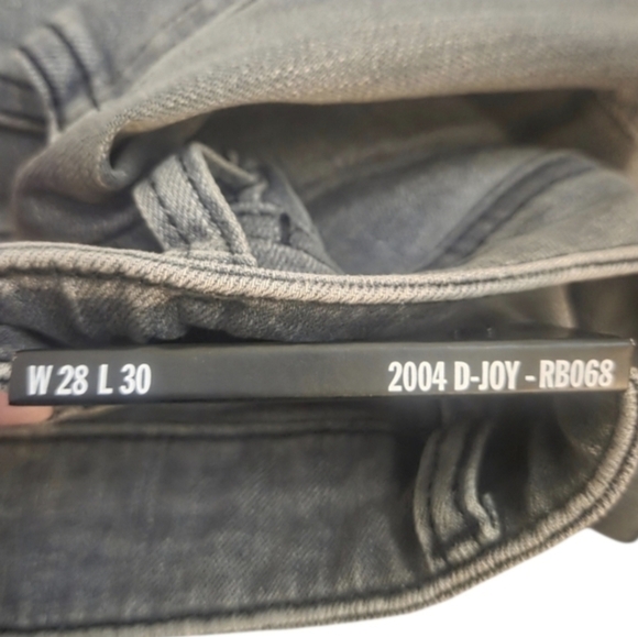 NWT Diesel D-Joy Slim Jeans Black Grey Wash W28 L30 NWT - Picture 4 of 12
